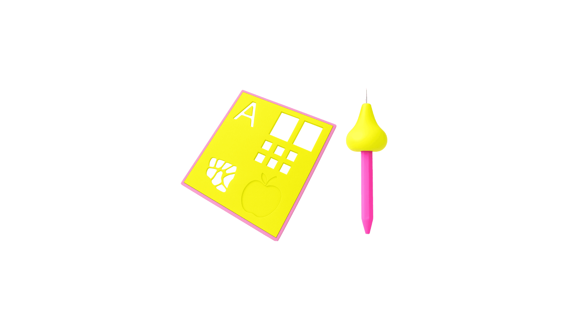 Alphabet Book 3D model